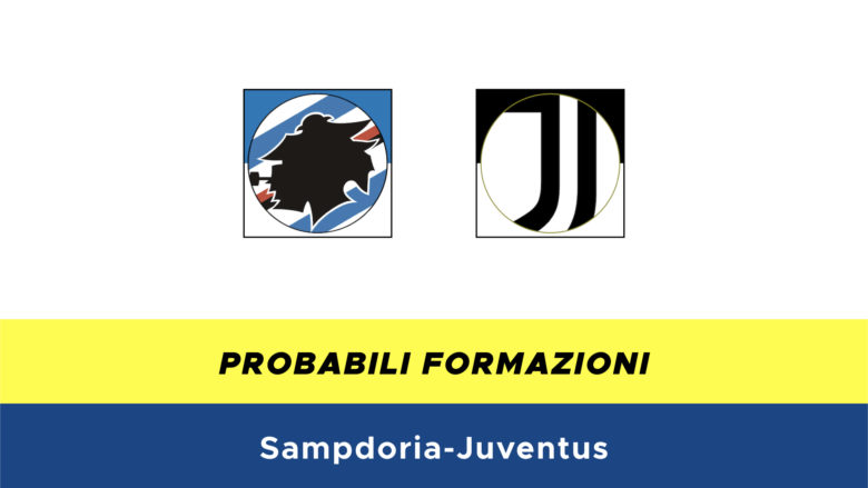 Sampdoria-Juventus probabili formazioni