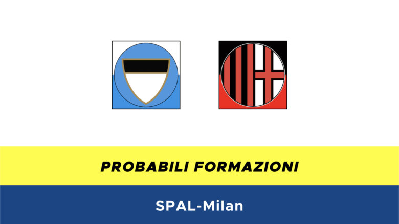 SPAL-Milan probabili formazioni