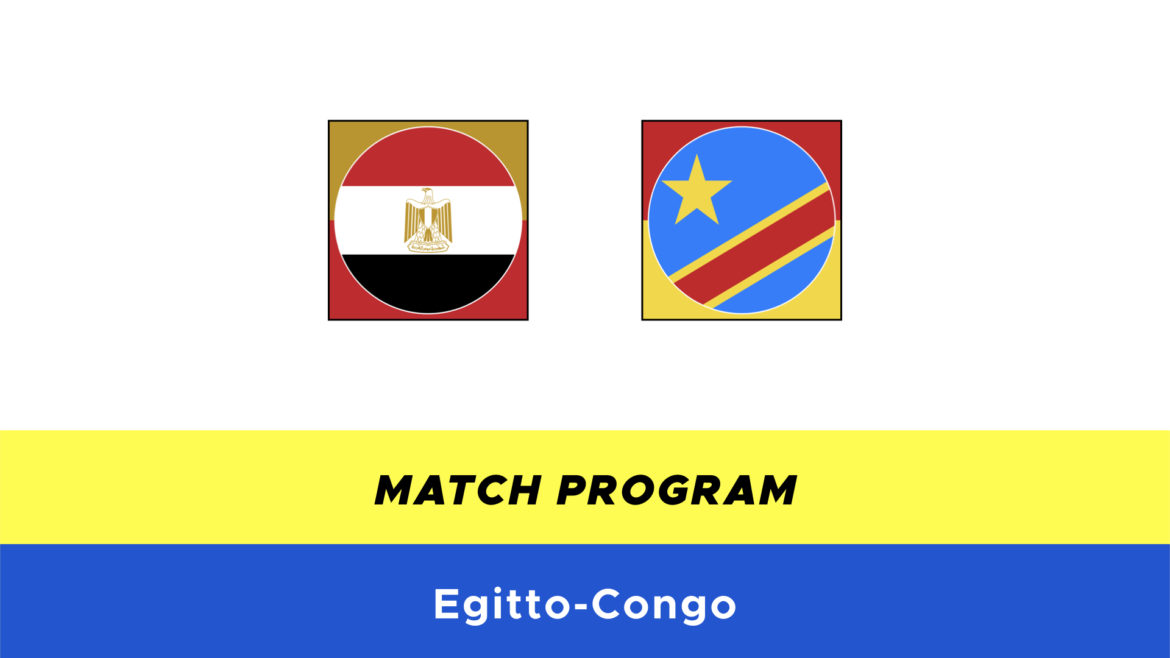 Egitto-Congo probabili formazioni