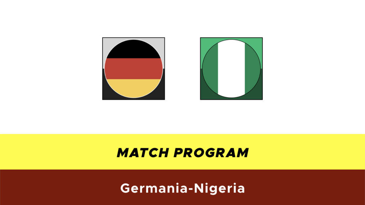 Germania-Nigeria probabili formazioni