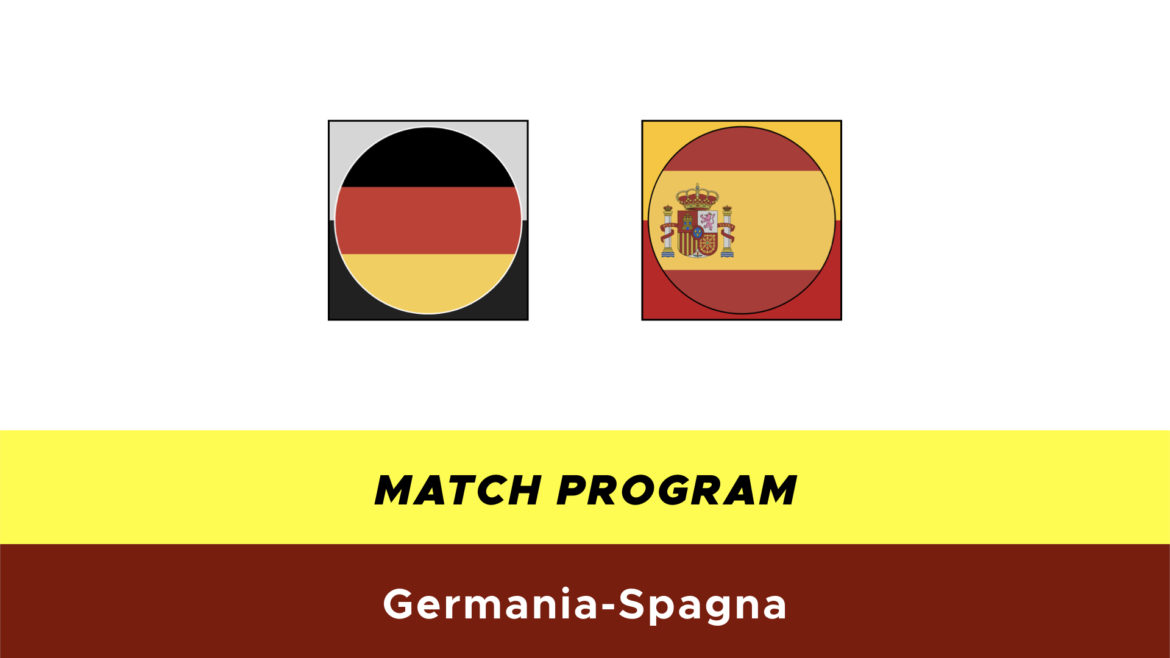 Germania-Spagna probabili formazioni
