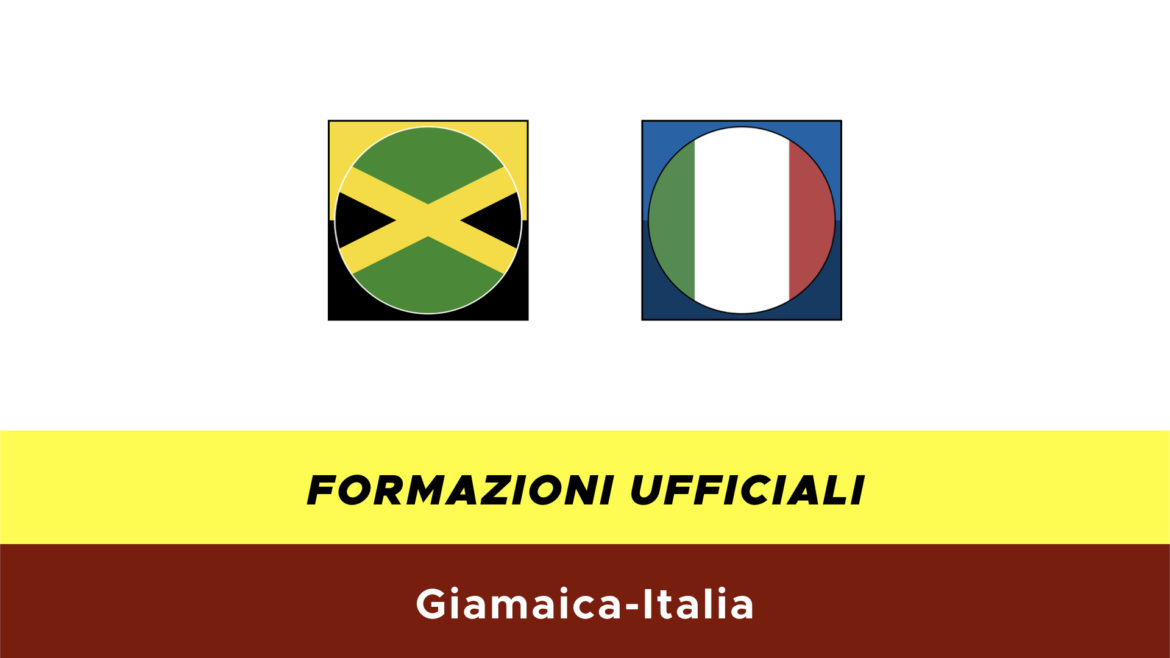 Giamaica-Italia formazioni ufficiali
