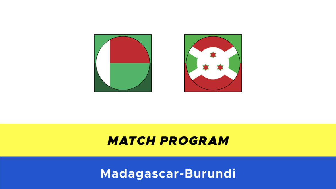 Madagascar-Burundi probabili formazioni