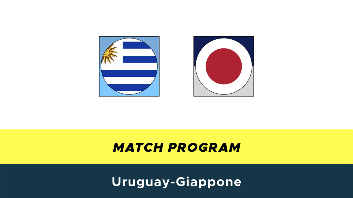 Uruguay-Giappone probabili formazioni