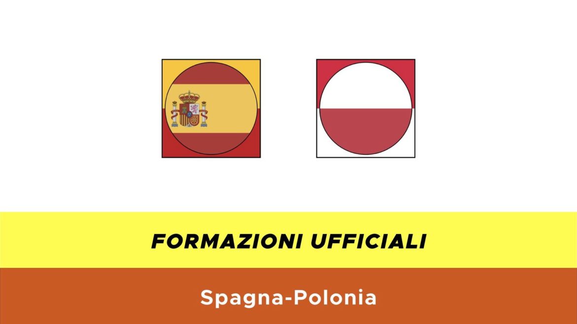 Spagna-Polonia under 21 formazioni ufficiali