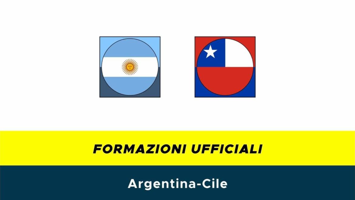 Argentina-Cile: formazioni ufficiali