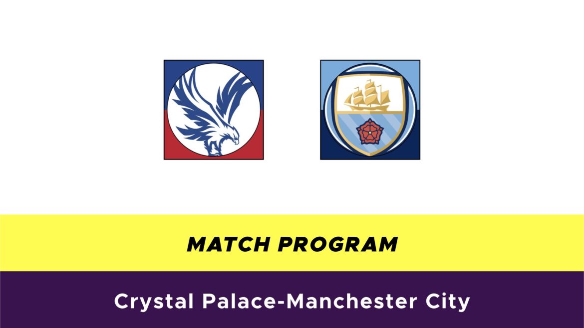 Crystal Palace-Manchester City probabili formazioni