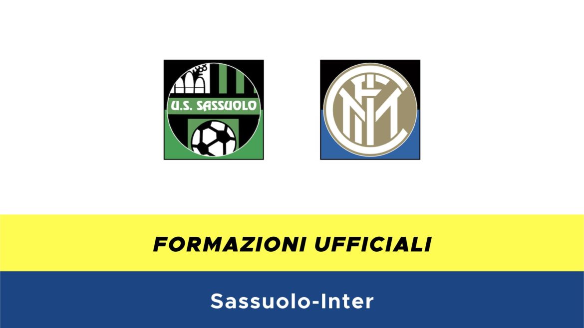 Sassuolo-Inter formazioni ufficiali