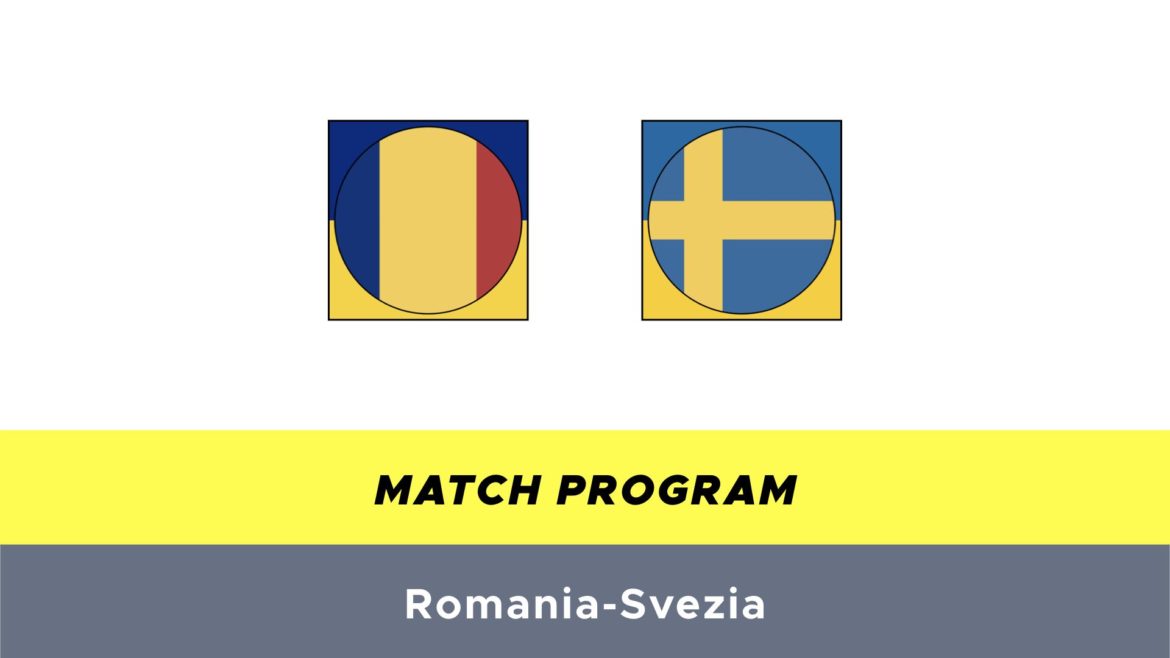 Romania-Svezia probabili formazioni
