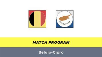 Belgio-Cipro probabili formazioni