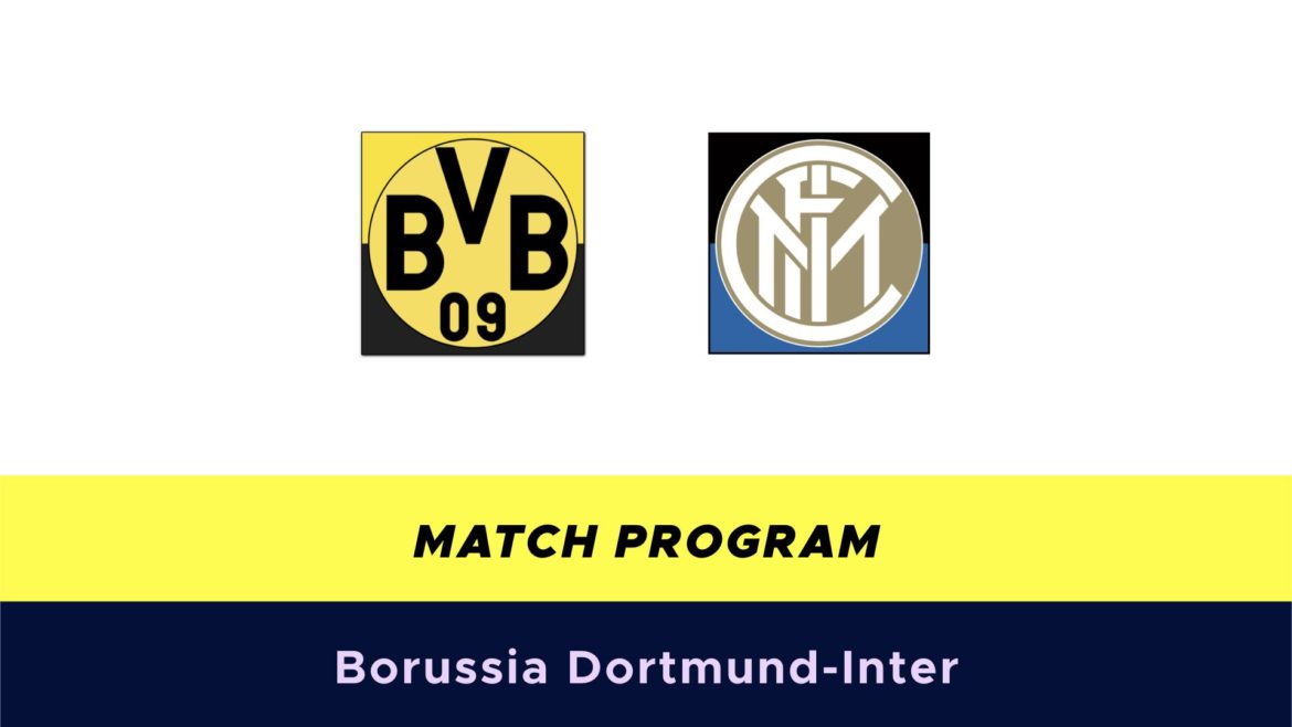 Borussia Dortmund-Inter probabili formazioni