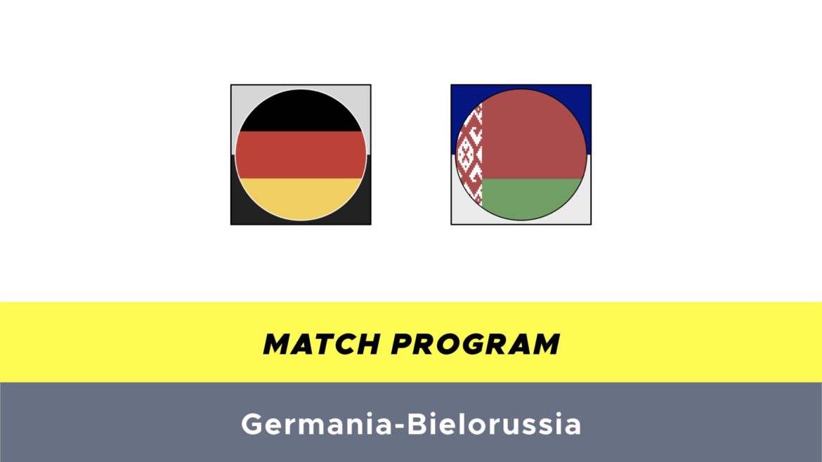 Germania-Briellorussia probabili formazioni