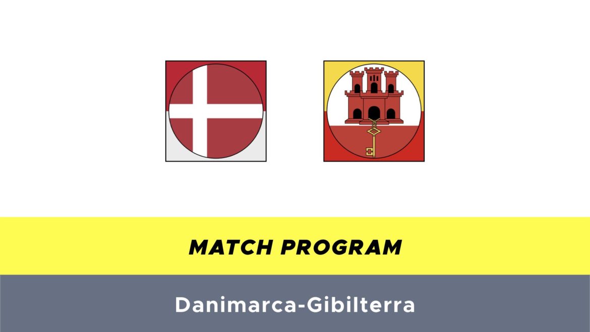 Danimarca-Gibilterra probabili formazioni