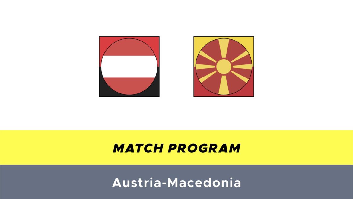 Austria-Macedonia probabili formazioni