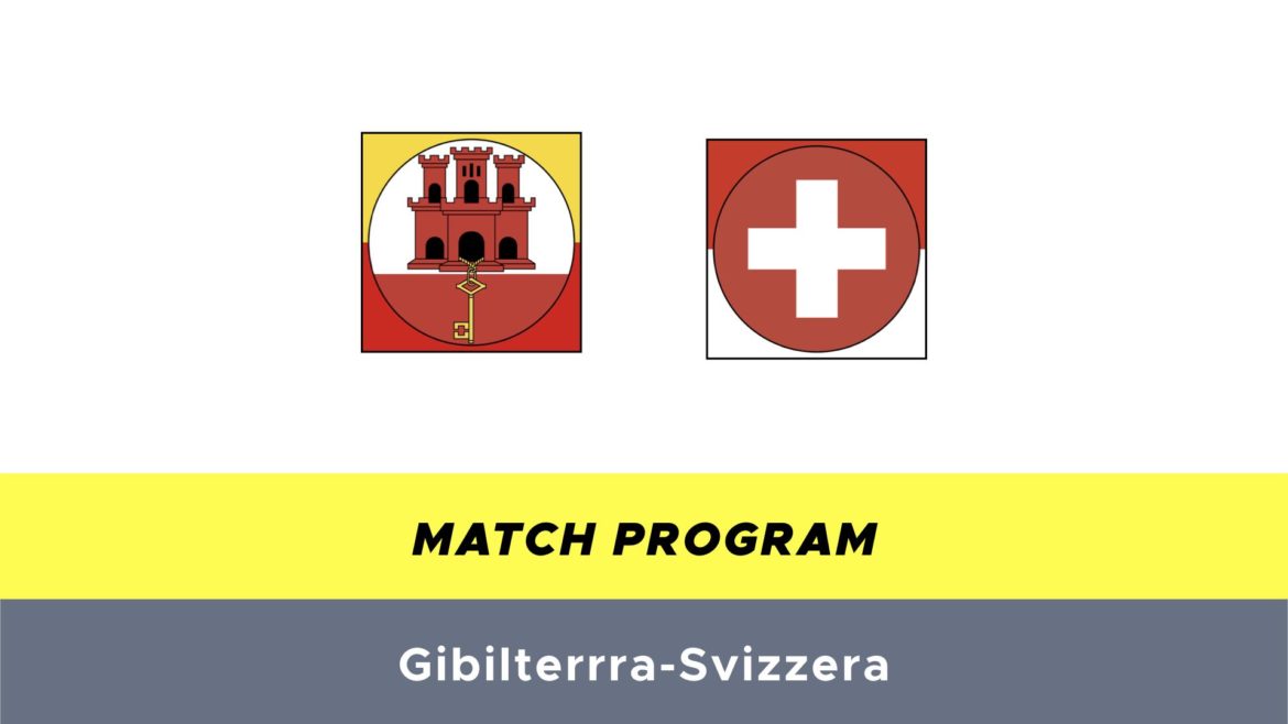 Gibilterra-Svizzera probabili formazioni