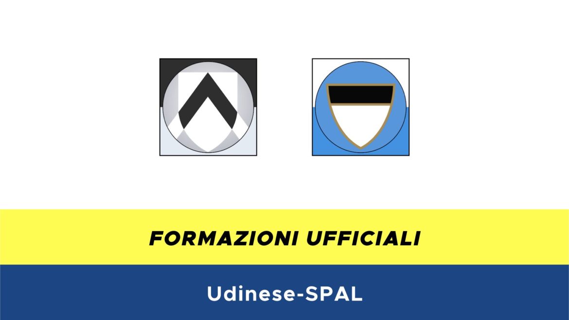 Udinese-SPAL formazioni ufficiali