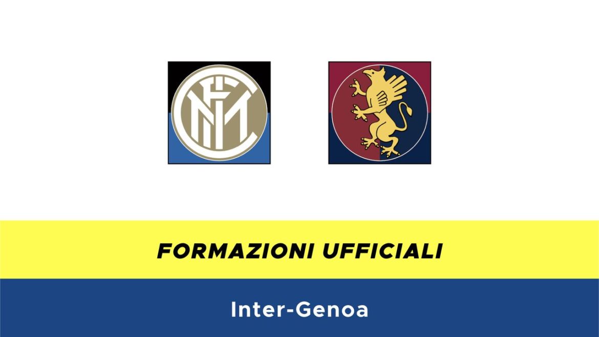 Inter-Genoa formazioni ufficiali