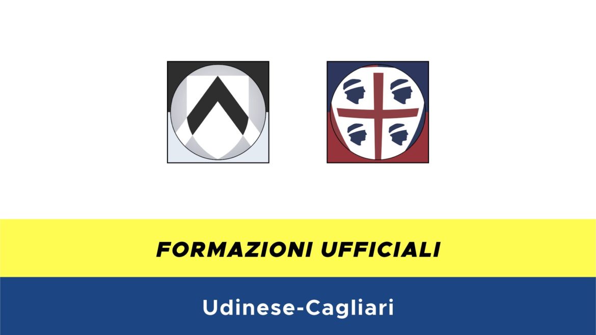 Udinese-Cagliari formazioni ufficiali
