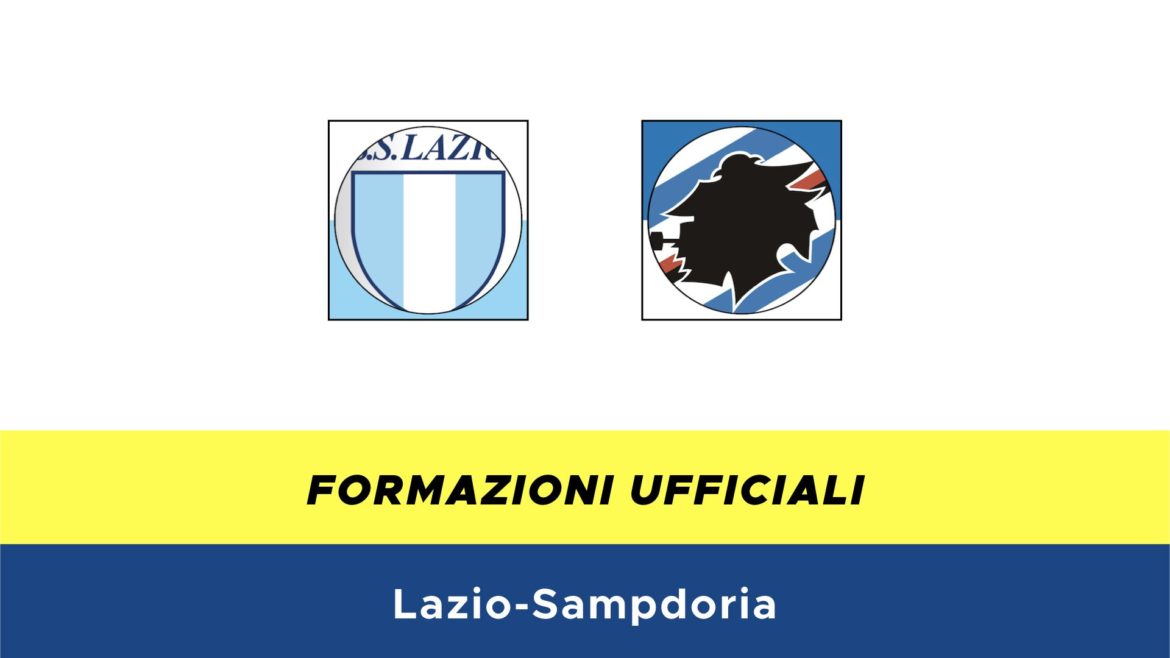 Lazio-Sampdoria formazioni ufficiali