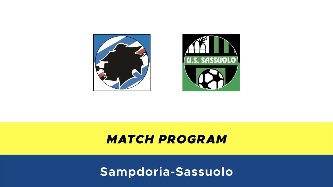 Sampdoria-Sassuolo probabili formazioni