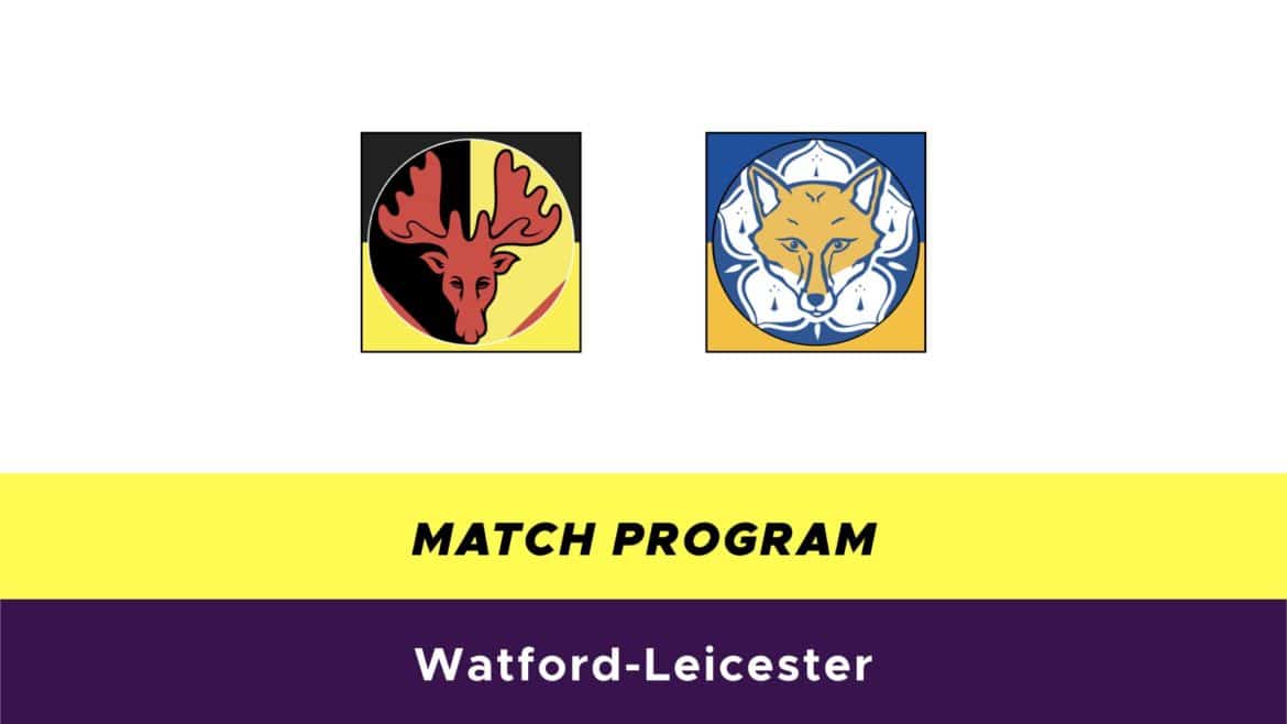 Watford-Leicester: probabili formazioni