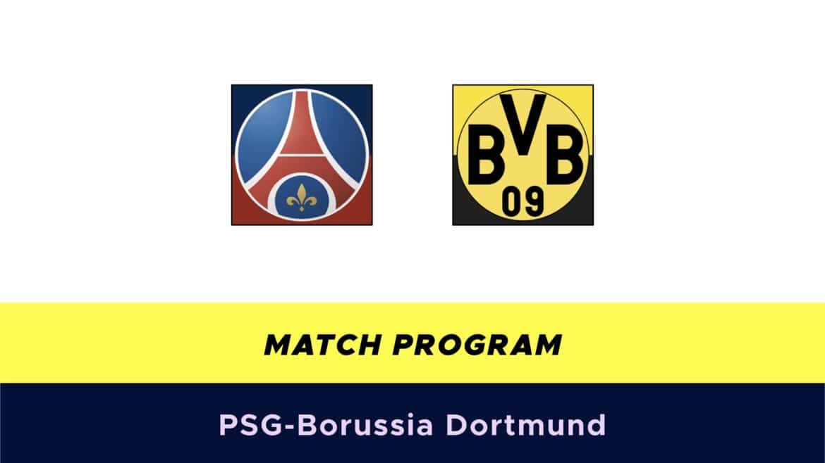 PSG-Borussia Dortmund: probabili formazioni
