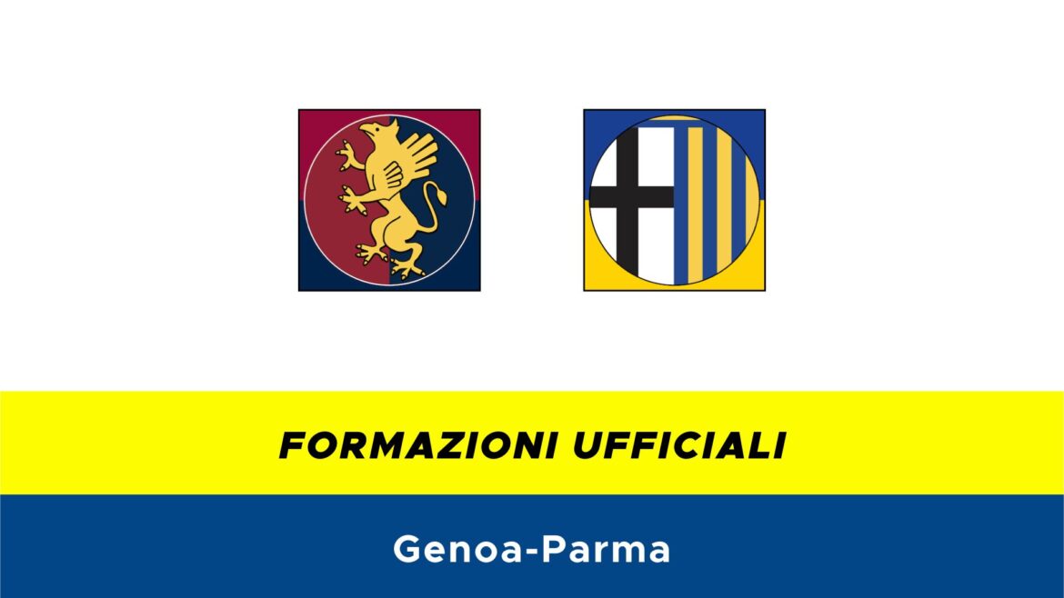 Genoa-Parma formazioni ufficiali