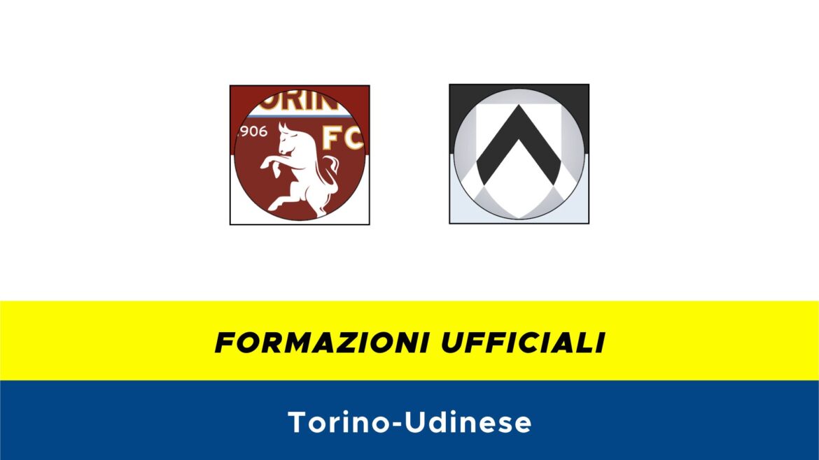 Torino-Udinese formazioni ufficiali
