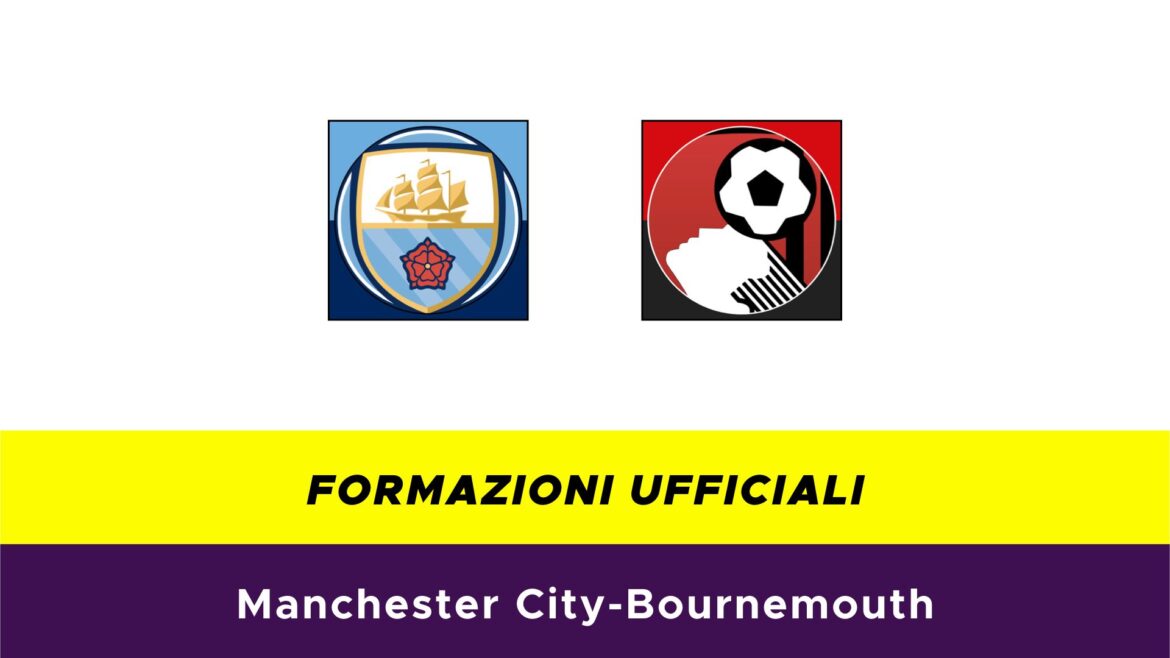 Manchester City-Bournemouth formazioni ufficiali