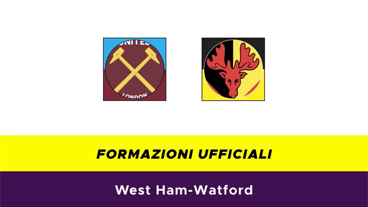 West Ham-Watford formazioni ufficiali