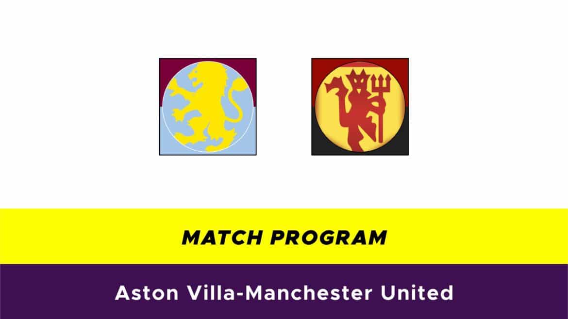 Aston Villa-Manchester United probabili formazioni