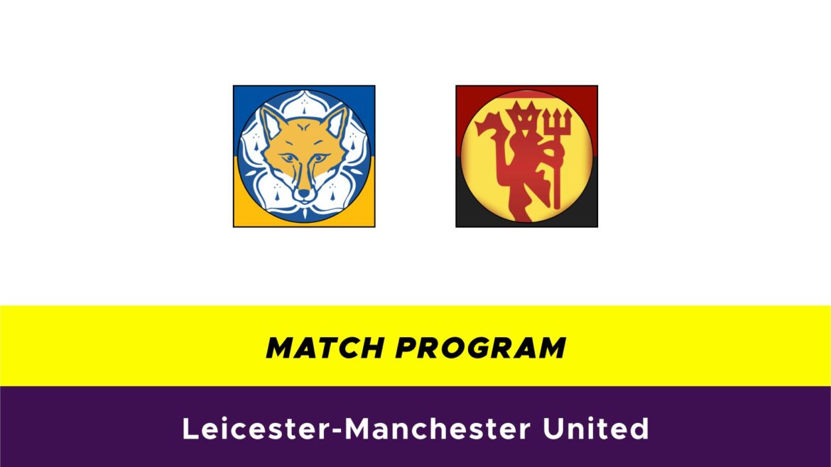 Leicester-Manchester United probabili formazioni