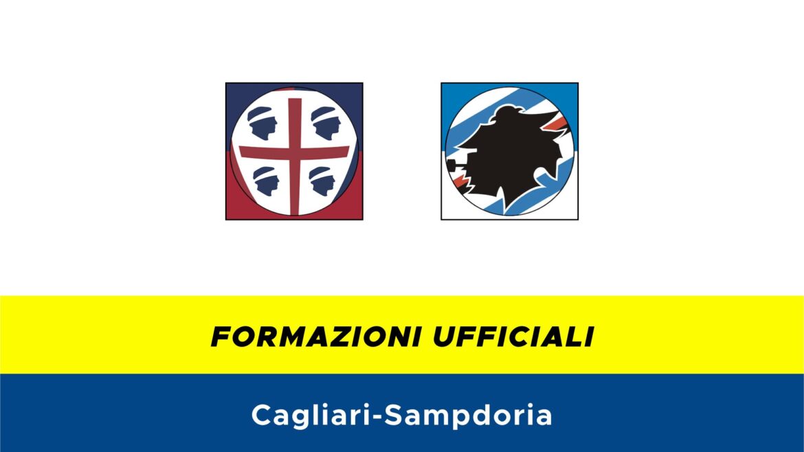 Cagliari-Sampdoria formazioni ufficiali