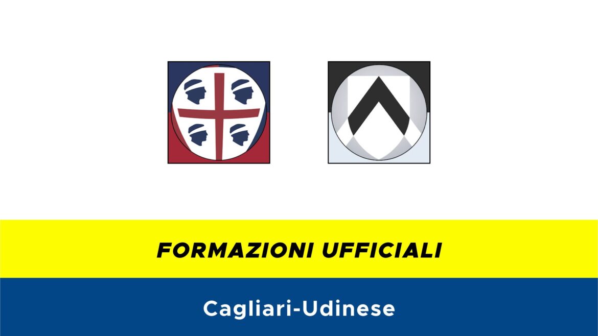 Cagliari-Udinese formazioni ufficiali