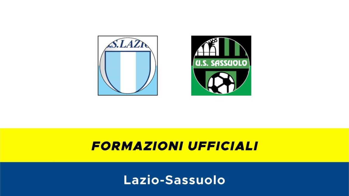 Lazio-Sassuolo formazioni ufficiali