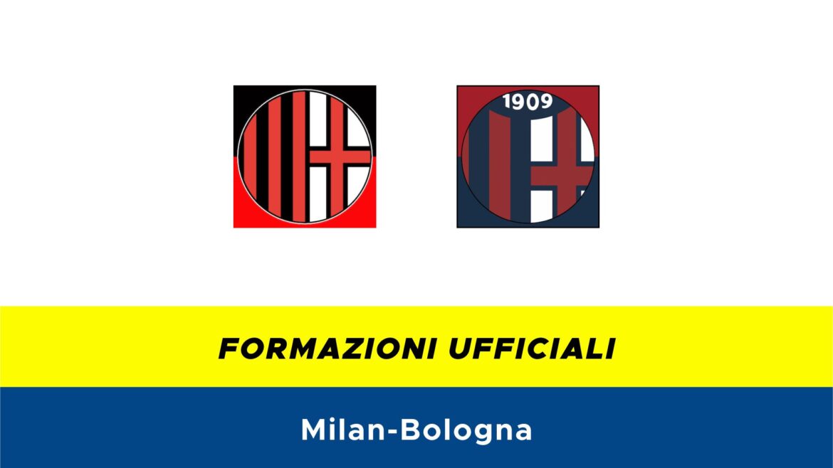 Milan-Bologna formazioni ufficiali