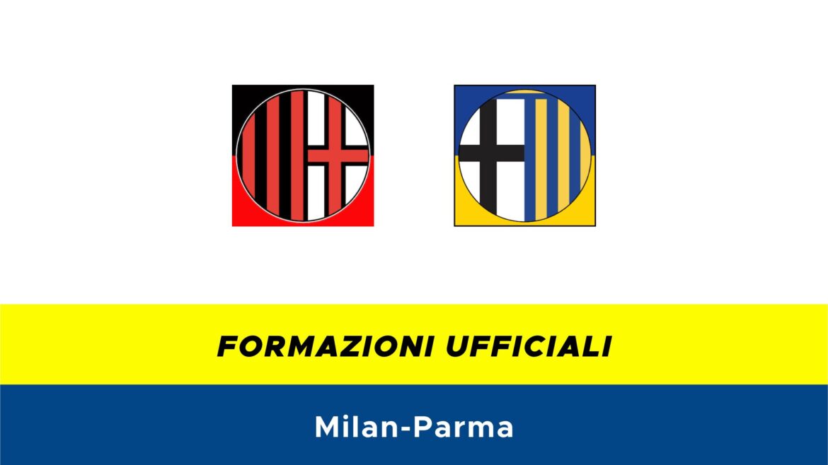 Milan-Parma formazioni ufficiali