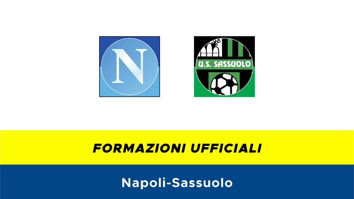 Napoli-Sassuolo formazioni ufficiali
