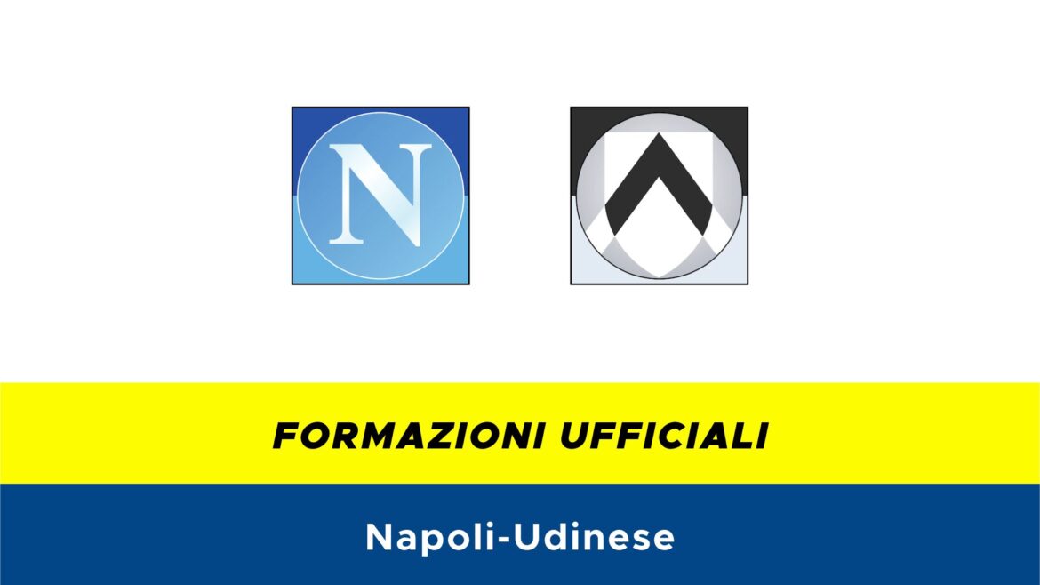 Napoli-Udinese formazioni ufficiali