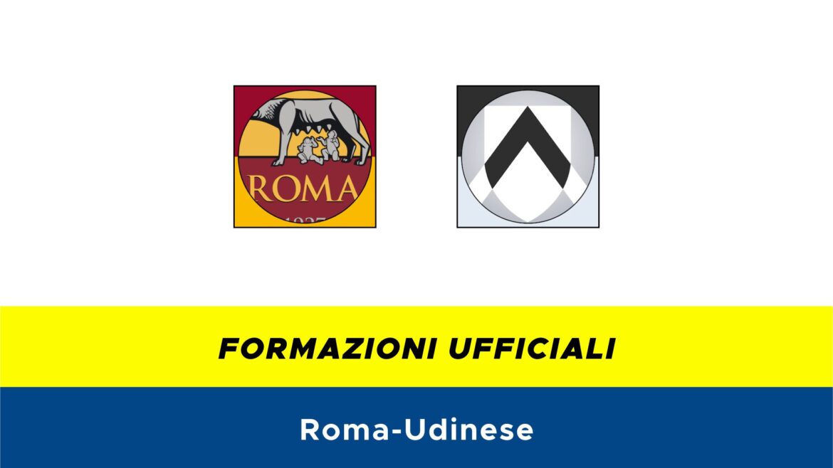 Roma-Udinese formazioni ufficiali