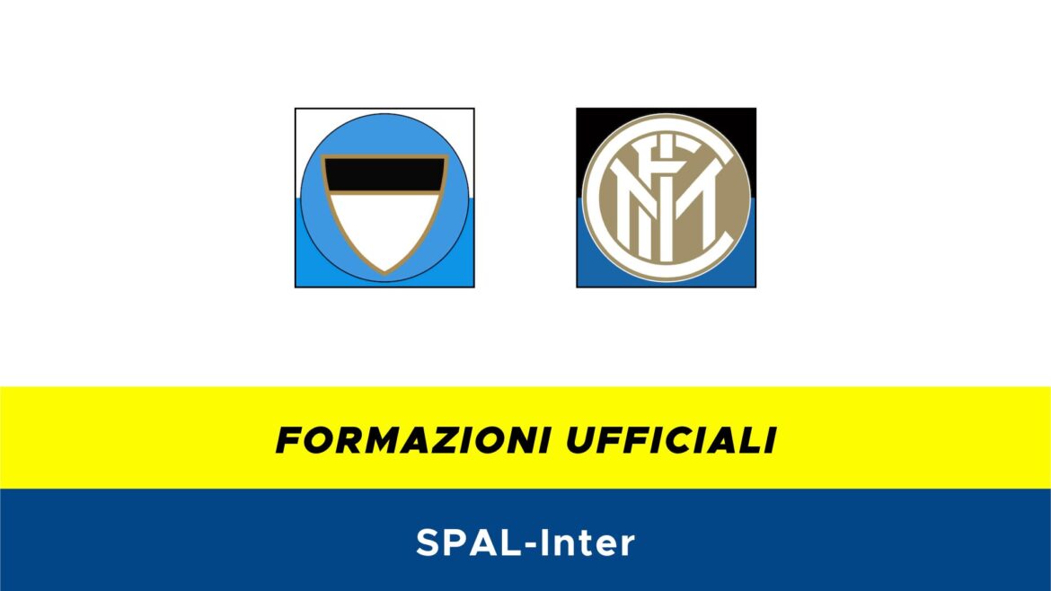 SPAL-Inter formazioni ufficiali