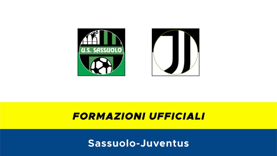 Sassuolo-Juventus formazioni ufficiali