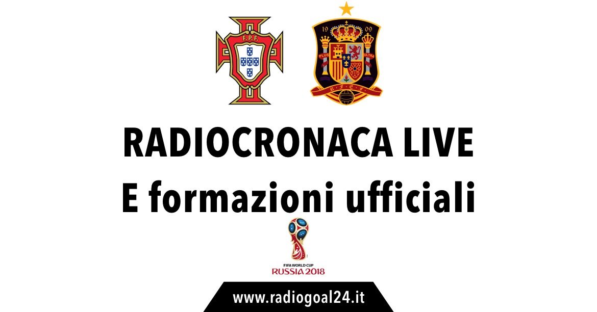 Portogallo-Spagna formazioni