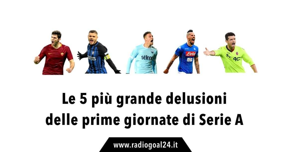 Più grandi delusioni Serie A
