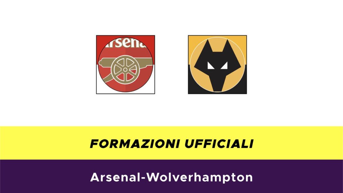 Arsenal-Wolverhampton formazioni ufficiali