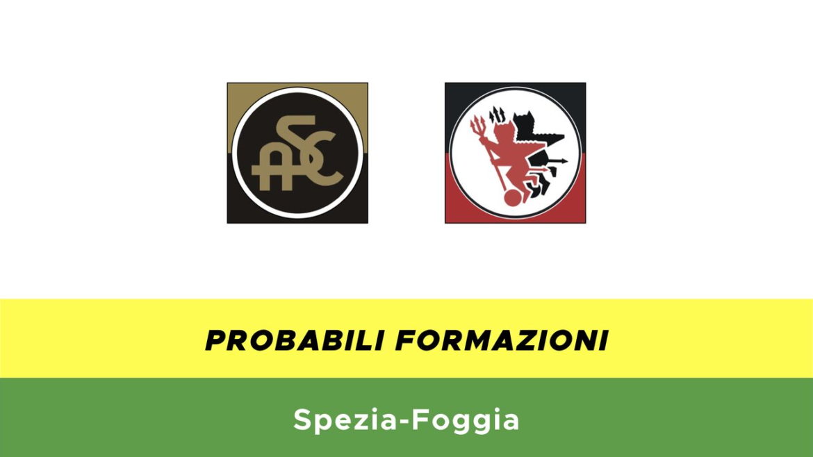 Spezia-Foggia probabili formazioni