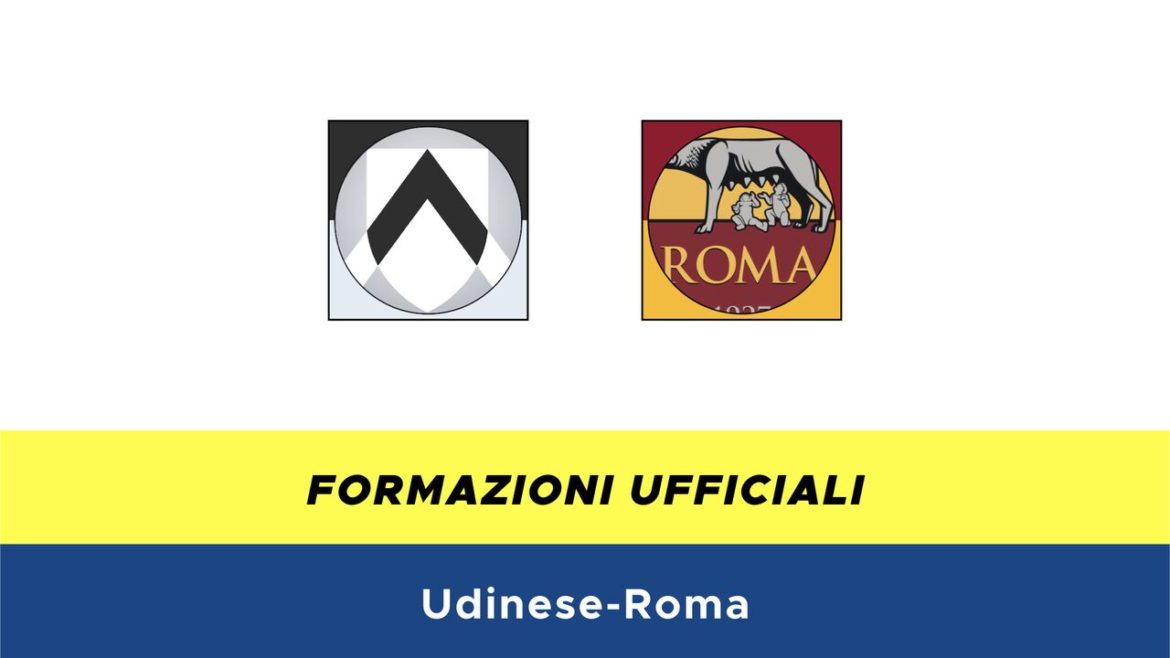 Udinese-Roma formazioni ufficiali