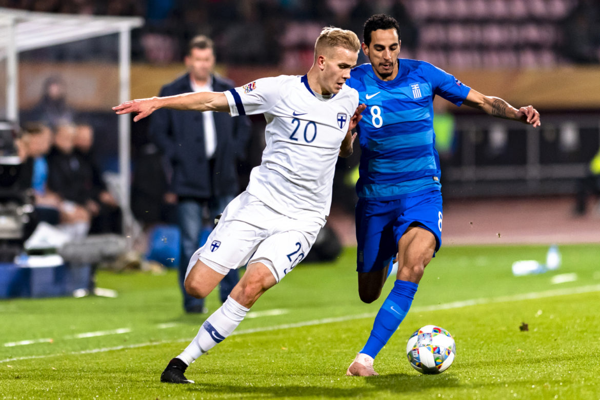 Grecia-Finlandia formazioni ufficiali