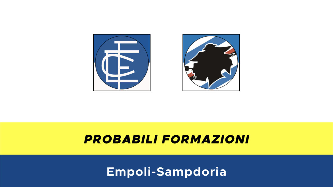 Empoli-Sampdoria probabili formazioni