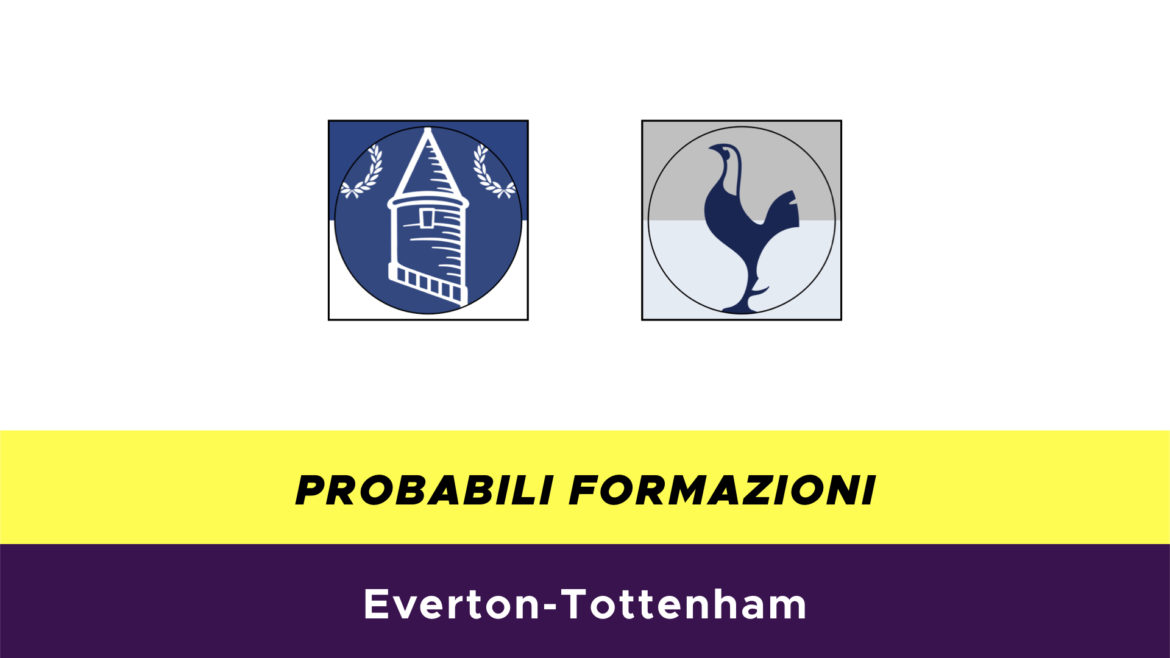 Everton-Tottenham probabili formazioni